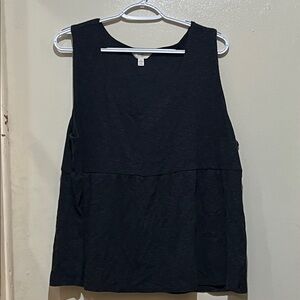 Terra & Sky Black Tank Top